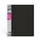 C-Line Products 8-1/2" x 11" Black 24-Pocket Bound Sheet Protector Presentation Book, 12EA/DS, 4DS/CT 33240-DS - alternate 1