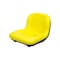 Uni Pro 132 Bucket Seat, Hinged Pan, Yellow Vinyl 8280 - alternate 1