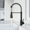 Vigo Brant Single Handle Pull-Down Sprayer Kitchen Faucet in Matte Black VG02003MB - alternate 2