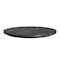 Flash Furniture Commercial 24" Round HPL Wrapped All-Weather Tabletop in Black Faux Marble ST-RD600C-1-M-3A-M-BLK-MAR-GG - alternate 2