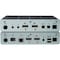 Black Box BLACK BOX KVM EXTENDER OVER CATX/FIBER - SINGLE-MONITOR, 4K DISPLAYPORT, USB 2.0 HUB, SERI KVXHP-100 - alternate 1