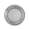 Brixwell Mushroom Cabinet Knob, 1-1/4 in Diameter, 1 in Projection, 5/16 in Base, White with Polished Chrome BXB6244267W - alternate 1