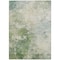 Homeroots 3' X 5' Artichoke Green And Ivory Abstract Washable Indoor Outdoor Area Rug 605500 - alternate 2