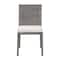 Bali & Pari Sofia Natural Rattan Dining Chair, French Grey 260-14158-ZORO - alternate 2