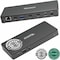 Plugable USB-C Dual HDMI Docking Station with 65W Power Delivery UD-MSTH2 - alternate 1
