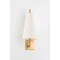 Corbett Lighting Tirana 7 in. Wall Sconce Vintage Gold Leaf 480-01-VGL - alternate 2
