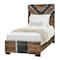 Global Furniture Usa Modern Optimus Brown/Black Full Bed OPTIMUS-BRWN/BLK-FB - alternate 2