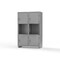 Strong Hold 14 GA Triple-Tier Locker - 6 Compartments 46-6D-24-3T-L - alternate 2