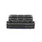 Homeroots 89" Gray Faux Leather USB Sofa With Black Legs 366316 - alternate 1