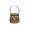 Homeroots Set of Two Natural Wood And Steel Bucket Pot Planters, 2PK 632615 - alternate 2