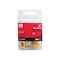 Gb Ring Terminal, 600 V, 12 to 10 AWG Wire, 1/4 to 3/8 in Stud, Vinyl Insulation, Yellow, 50PK 10-108 - alternate 1