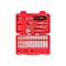 Tekton 1/4 Inch Drive 6-Point Socket and Ratchet Set, 34-Piece (4-15 mm) SKT05202 - alternate 1