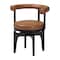 Baxton Studio Delacruz Swivel Dining Chair 263-14400-ZORO - alternate 1