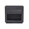 Manhattan Comfort Soren 26 in Nightstand in Charcoal Gray (1-Drawer) NS1873-3 - alternate 1