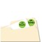 Avery Dennison Label, 0.75", Round, NGreen, PK1008 05468 - alternate 2