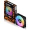 Level Play Levelplay CF120 ARGB 120mm PWM Fan 4-Pin Addressable-RGB 3-Pin Single Performance Fan 3B23EECPUCOOLA120BLK - alternate 2