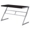 Homeroots 48" Dark Brown and Silver Computer Desk 333494 - alternate 2