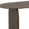 Homeroots 79" Brown Solid Wood Double Pedestal Base Oval Dining Table 712216 - alternate 2
