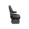 Uni Pro 1200 Air Suspension Seat 24-Volt With Armrests Charcoal Gray Cloth 7920 - alternate 2