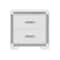 Global Furniture Usa Contemporary Glam Soleil White Queen Bed Group SOLEIL-WHITE-QBG - alternate 1