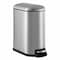 Happimess Roland 10.6-Gallon Step-Open Trash Can, Platinum Silver HPM1010A - alternate 1