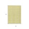 Homeroots 8' X 10' Yellow And Ivory Geometric Washable Indoor Outdoor Area Rug 613816 - alternate 2