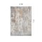World Rug Gallery Muted Multi-Tonal Abstract Area Rug 4 ft x 6 ft Multi WR201MULTI4X6 - alternate 2