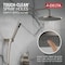 Delta Modern Monitor 14 Series Shower with Raincan & Hand Shower, 20.13 in,  T342702-SP - alternate 2