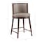 Manhattan Comfort Evalyn Counter Stool  in Taupe - Set of 2 2-CS021-TP - alternate 2