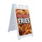 Signmission Sweet Potato Fries, A-Frame & 2 Decals Installed, Heavy-Duty Plastic Frame SBHD-D-2436-Sweet Potato Fries - alternate 1