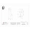 Square D Molded Case Circuit Breaker, POWERPACT J Series, 200A, 3 Pole, 600V AC, 25kA at 240V AC JDL36200 - alternate 2