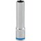 Channellock 1/4'' Drive 7 mm 6-Point Deep Metric Socket 350834 - alternate 1