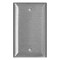 Leviton Wall Plate, Blank, Stainless Steel SL13 - alternate 1
