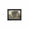 Homeroots Wooly Sheep Black Framed Print Wall Art 404678 - alternate 2