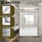 Kingston Brass 60" Acrylic Anti-Skid Alcove Right-Hand Drain Tub with Left Sliding Tub Door, White/Polished Chrome KVTAM6032R22B1 - alternate 2