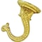 Landscapers Select Ceiling Hook, 2-3/16 in H, Zinc, Brass, Ceiling Mount Mounting GB0083L - alternate 1