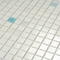 Apollo Tile Mingles 12 in. x 12 in. Glossy Cotton White Glass Mosaic Wall and Floor Tile 20 sq. ft./case, 20PK APLAZUREMIX1A - alternate 2
