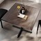 Flash Furniture Bennett 36 in Square Solid Wood Indoor Tabletop in Dark Brown with 30 in x 30 in Dining Height GSF-SQ36-DKBRN-T3030-GG - alternate 2