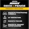 Rust-Oleum Deck and Fence Protective Stain and Sealer Turbo Spray, Cedar, 24 oz 392994 - alternate 3