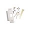 Trans Atlantic Co. LHV Series Heavy-Duty Commercial Cylindrical Lever W/ Clutch Function Grade1 Entry in Brushed Chrome DL-LHV53CL-US26D - alternate 2