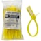 Kable Kontrol Numbered Write-On Flag Zip Tie Tags, 6in L, 60 Lbs Strength, 100 Pcs, Yellow, 100PK CTWOS-NF-6-60-YW - alternate 1