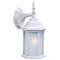 Homeroots White Frosted Glass Swing Arm Wall Light 399222 - alternate 2