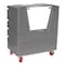 Myton Industries Security Transfer Truck, 34 cubic ft., GRY, Caster Dia.: 6" VFC-4829H6SP GRY - alternate 1