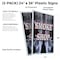 Signmission Smoke Shop, Plastic Signs Only 24 Inch x 36 Inch, Corrugated Plastic, 2PK CSB-2436-2PACK-Smoke Shop - alternate 2