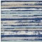 Homeroots 9' X 12' Navy Blue Beige And Ivory Striped Washable Indoor Outdoor Area Rug 598912 - alternate 2