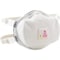 3M Disposable Respirator, P100, Molded, Dual, Adjustable, Metal Nose Clip, M 8293 - alternate 1