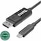 Plugable Technologies PLUGABLE USB C TO DISPLAYPORT ADAPTER - 6FT 1.8M ADAPTER CABLE SUPPORTS RESOL USBC-DP - alternate 1