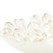Homeroots 10in White Cast Iron Handmade Trinket Tray 634794 - alternate 2