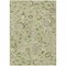 Homeroots 10' X 14' Artichoke Green Gray And Brown Floral Washable Indoor Outdoor Area Rug 597793 - alternate 2