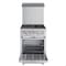 Koolmore 24 in. 4 Burner Commercial Natural Gas Range with Oven in Stainless-Steel KM-CR24-NG - alternate 2